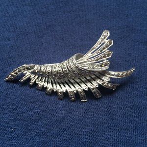 Silver brooch